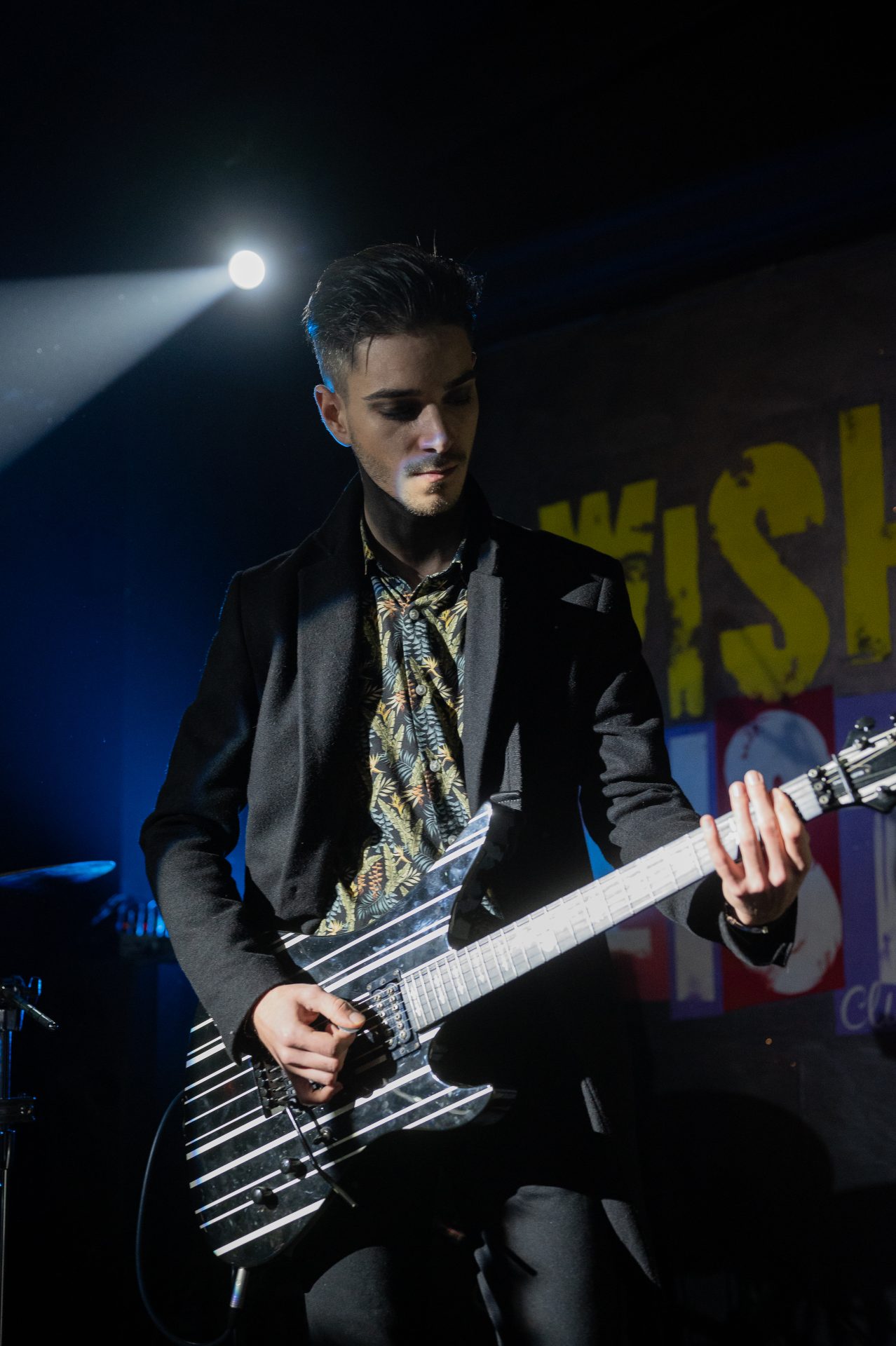 Luca Sebastianelli (Luke Sexx) - Lead Guitarist of the band Falling Giant